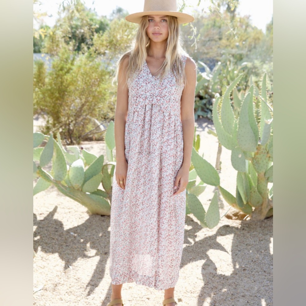 Mirth Zanzibar Dress - Sunset Coral